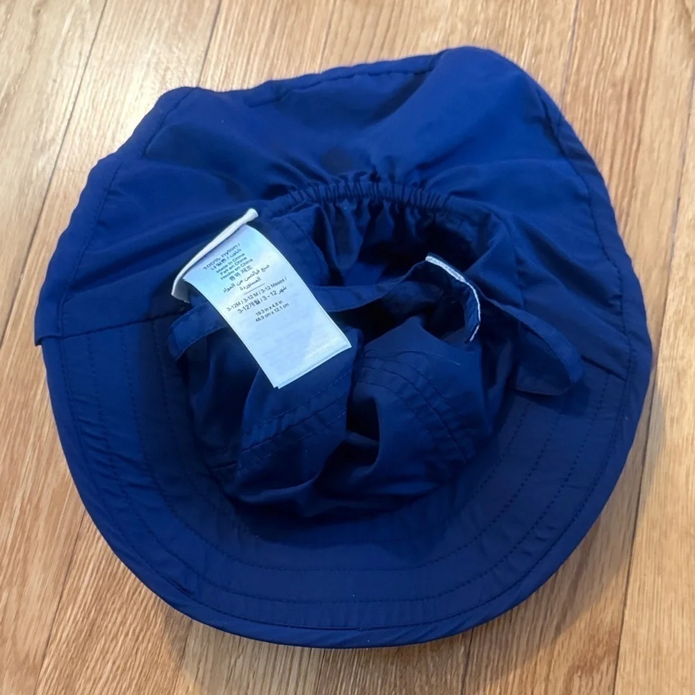 Pottery Barn Kids Blue Shark Print Hat